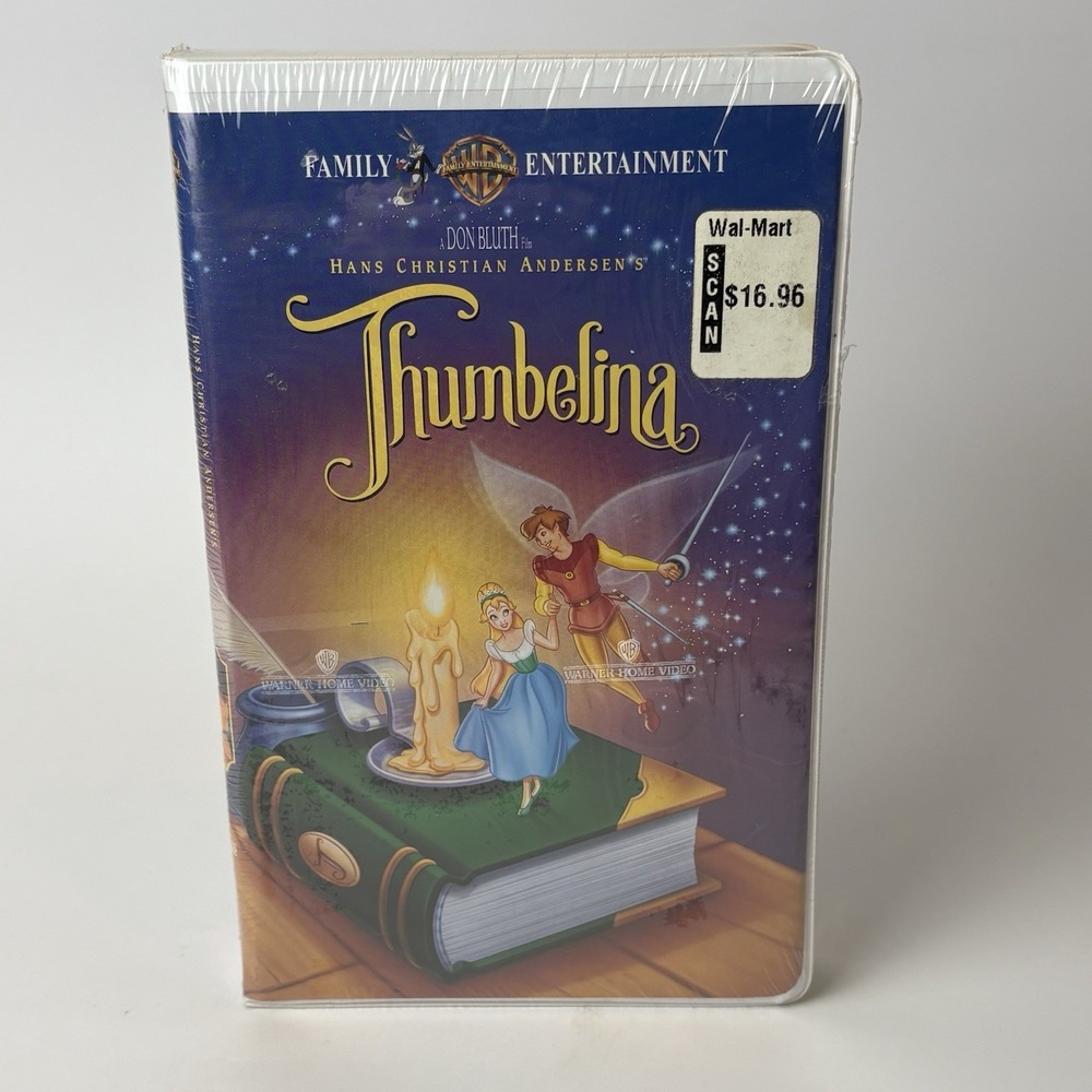 Thumbilina (1994) NEW/SEALED VHS Tape Clamshell (G) Warner Bros.